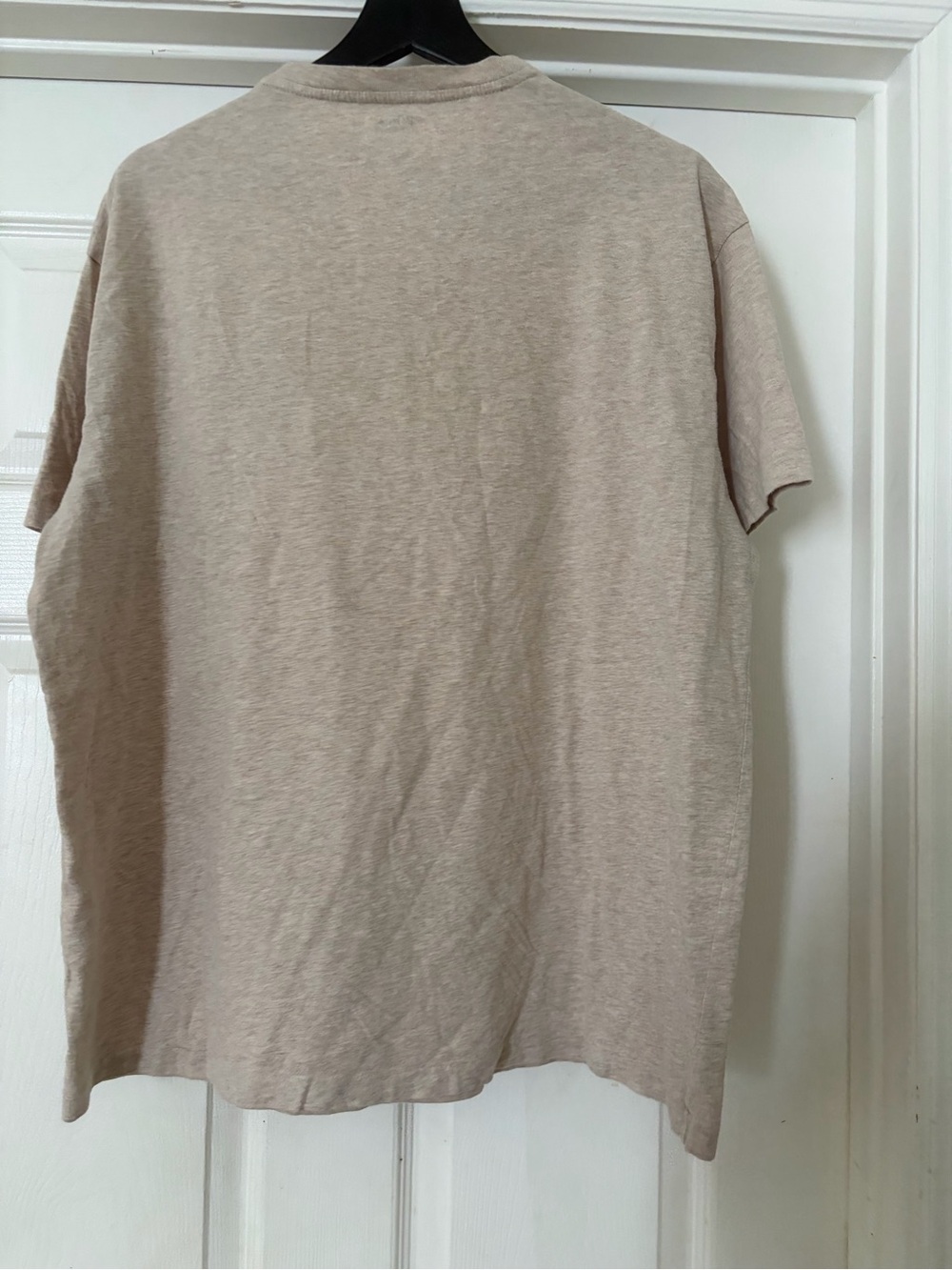 Polo by Ralph Lauren Men’s V-Neck Tee in Light Beige Size L - Picture 4 of 6